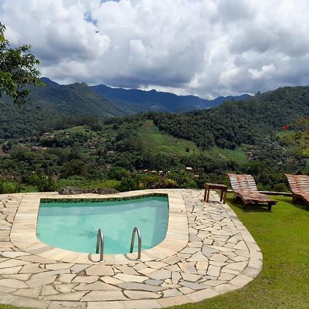 Casa Alpina Com Vista Panoramica De Lumiar Vila Nova Friburgo Exterior foto