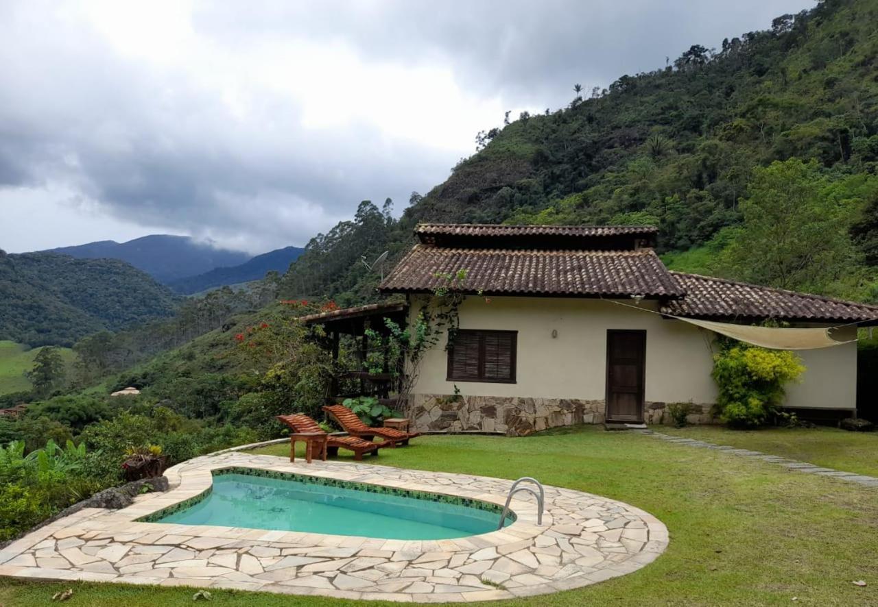 Casa Alpina Com Vista Panoramica De Lumiar Vila Nova Friburgo Exterior foto
